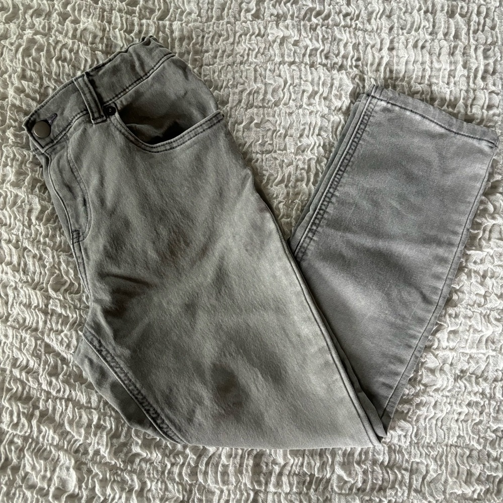 Boys grey size 10 Husky jeans adjustable